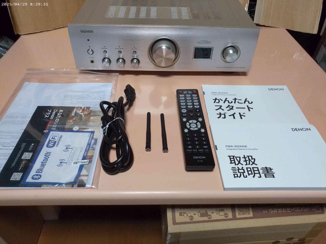 q*t様 極美品 DENON PMA-900HNE インテグレーテッドネットワー