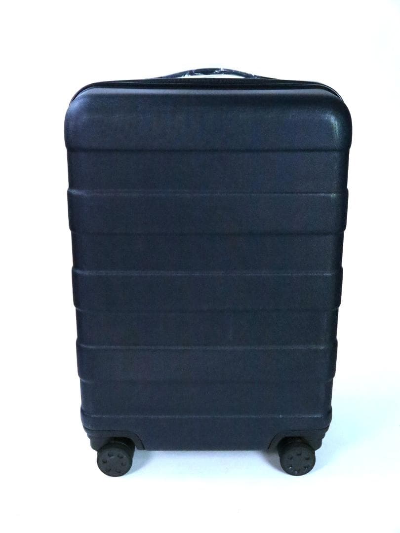 無印良品バーの高さを自由に調節できる ストッパー付ハードキャリー35L濃紺