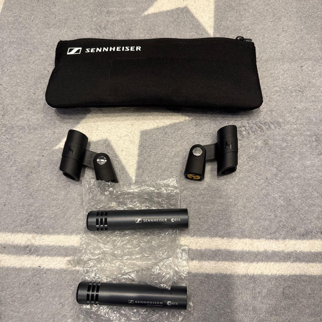 Sennheiser e614 楽器用コンデンサーマイク　２本セット