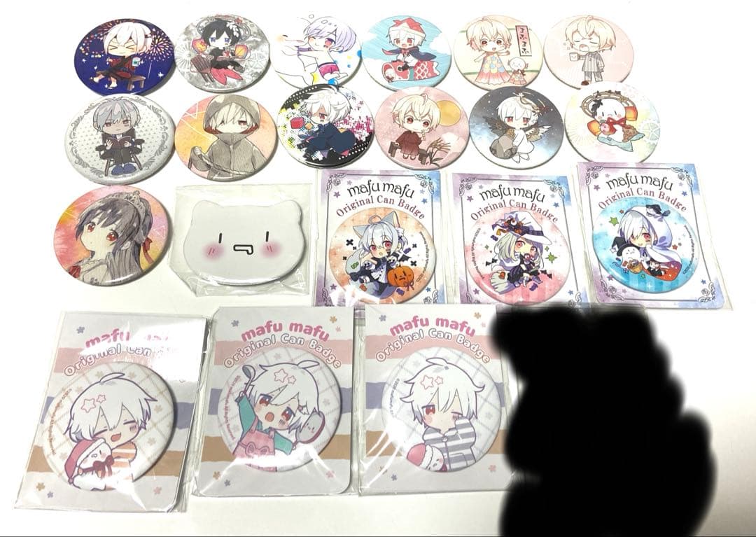 まふまふ　缶バッジ