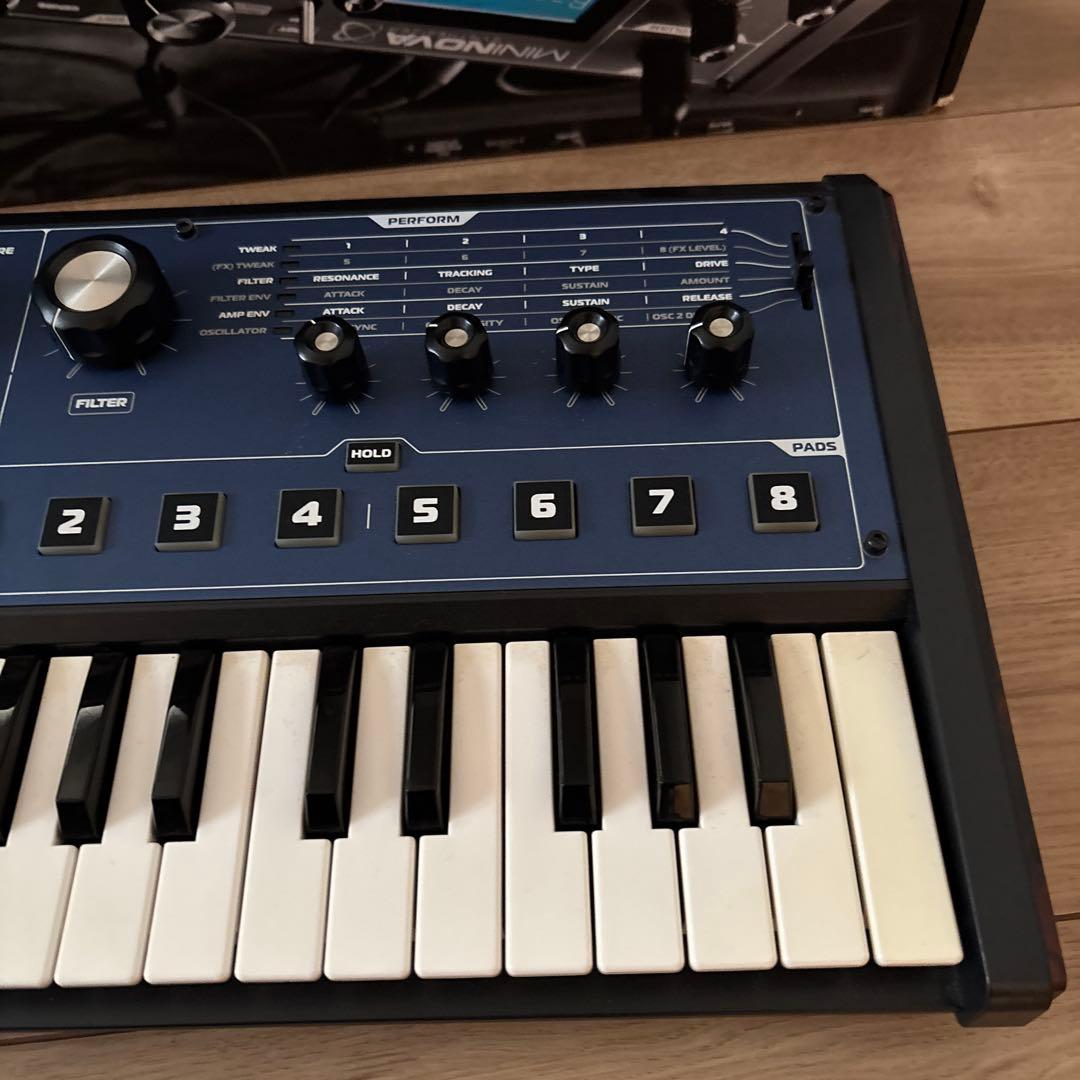 【動作良好】Novation MININOVA シンセサイザー 37鍵