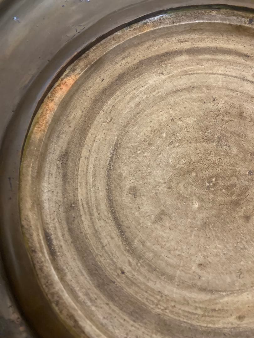 伝世品　中国明時代五彩人文壺　高さ37.8cm