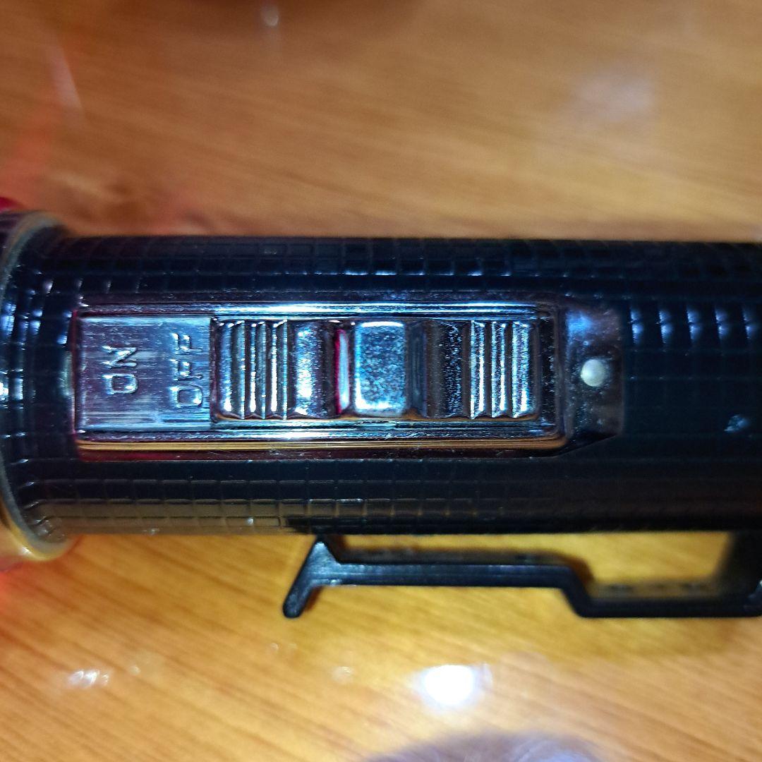 【貴重品昭和57】レトロ　警察防犯グッズ、ナショナル懐中電灯、national