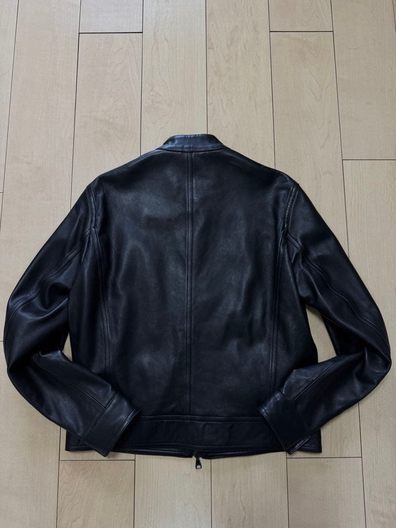 週末限定Emmeti JURI Beams別注 シングル ライダースジャケット