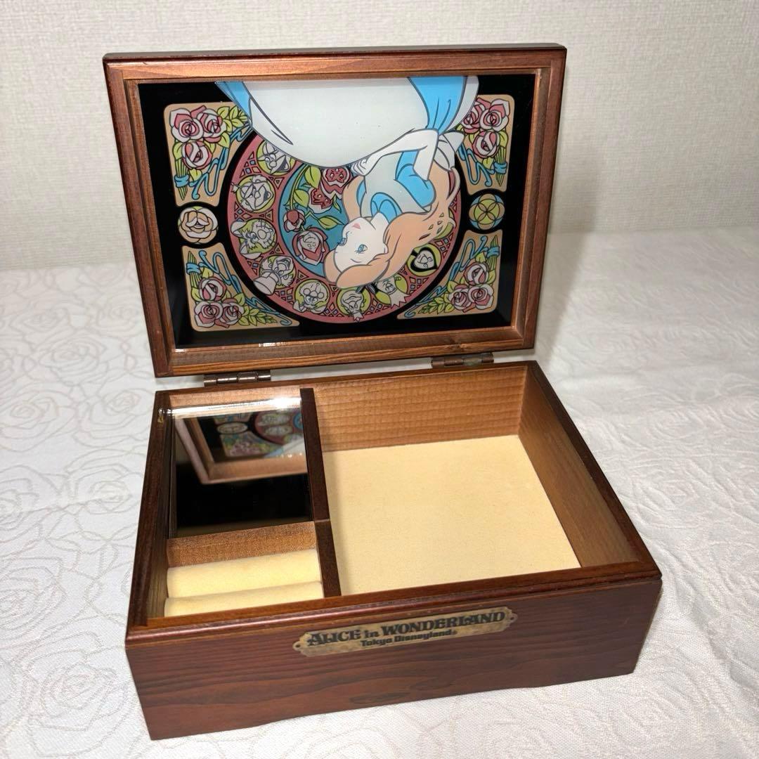 不思議の国のアリス オルゴール付きジュエリーボックス ディズニー