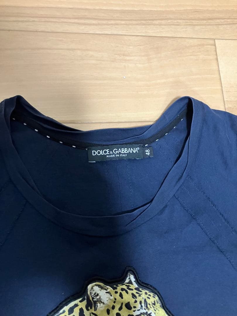 【Dolce & Gabbana】 ヒョウプリント Tシャツ❗️