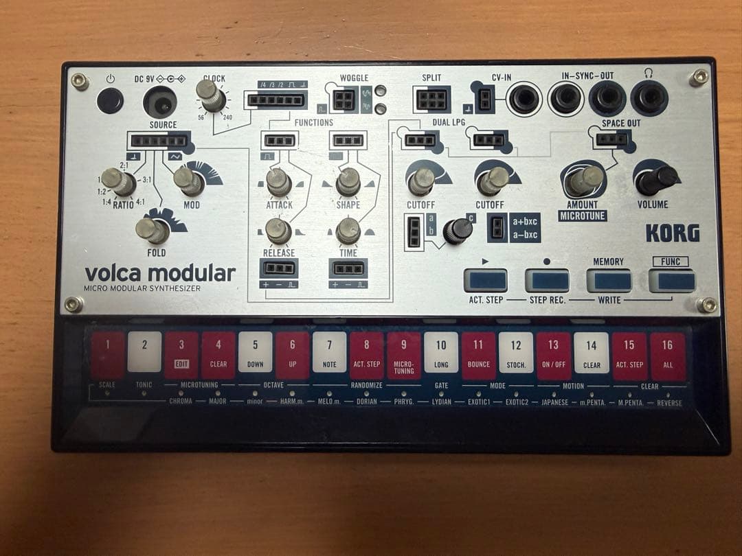 KORG volca modular アナログモジュラーシンセサイザー