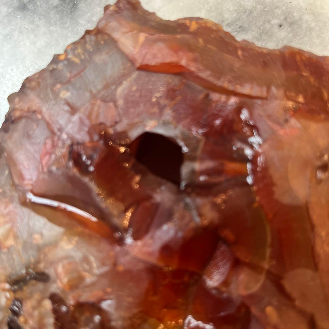 ⚠️注意‼️発送が特定月末の限定品 　赤は魔を払う縁起の良い石　おすすめの古い原石