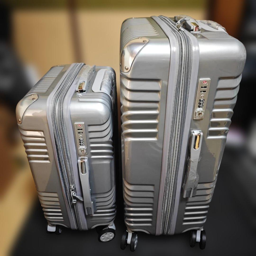新品 スーツケース 2点セット 拡張機能付き TSAロック搭載