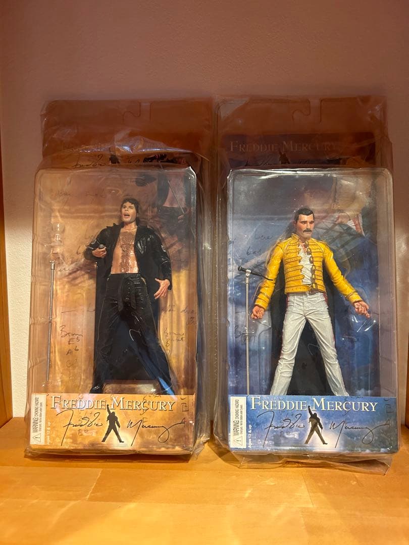 Queen クイーン　フレディマーキュリー　フィギュア　2体セット
