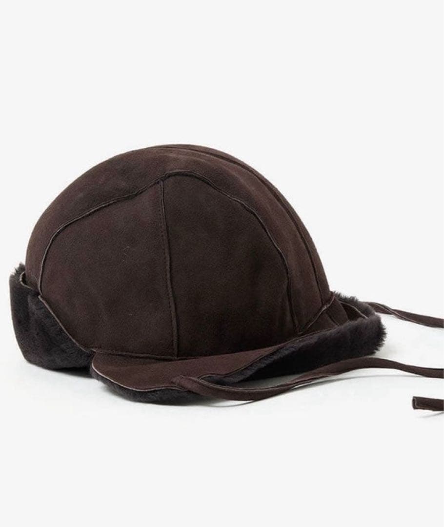 AURALEE MERINO MOUTON CAP メリノムートンキャップ