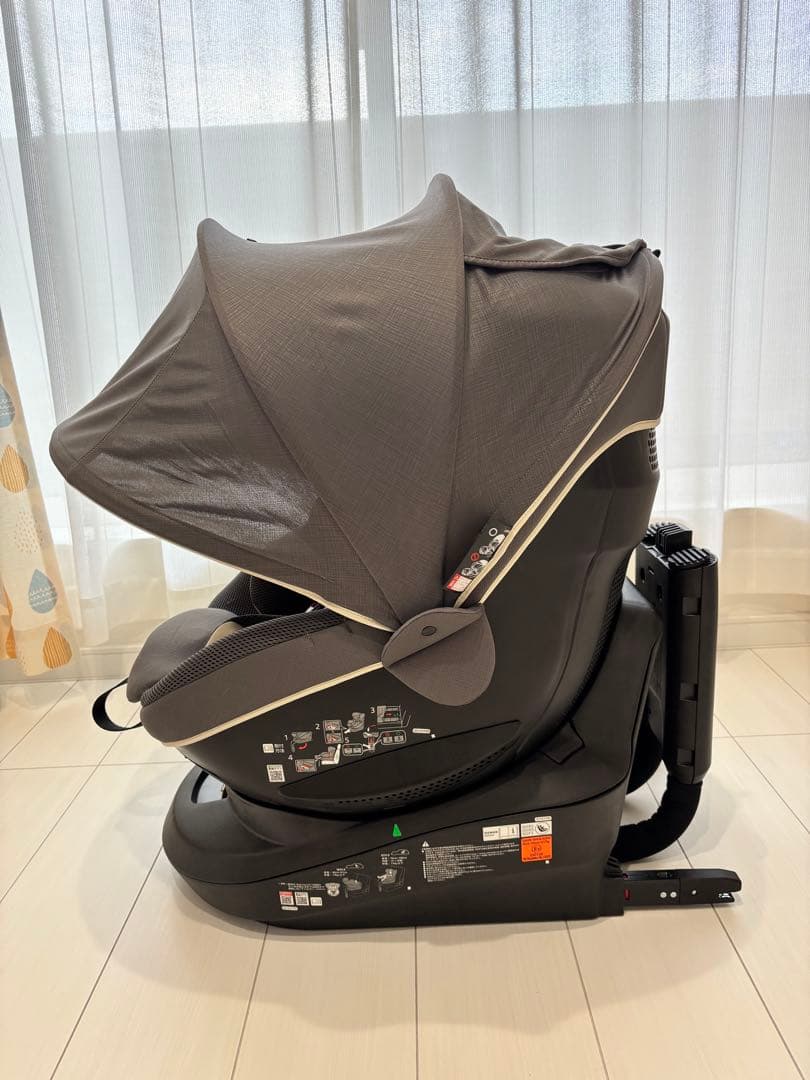 AILEBEBE エールべべ クルットR グランス2 グレー ISOFIX対応