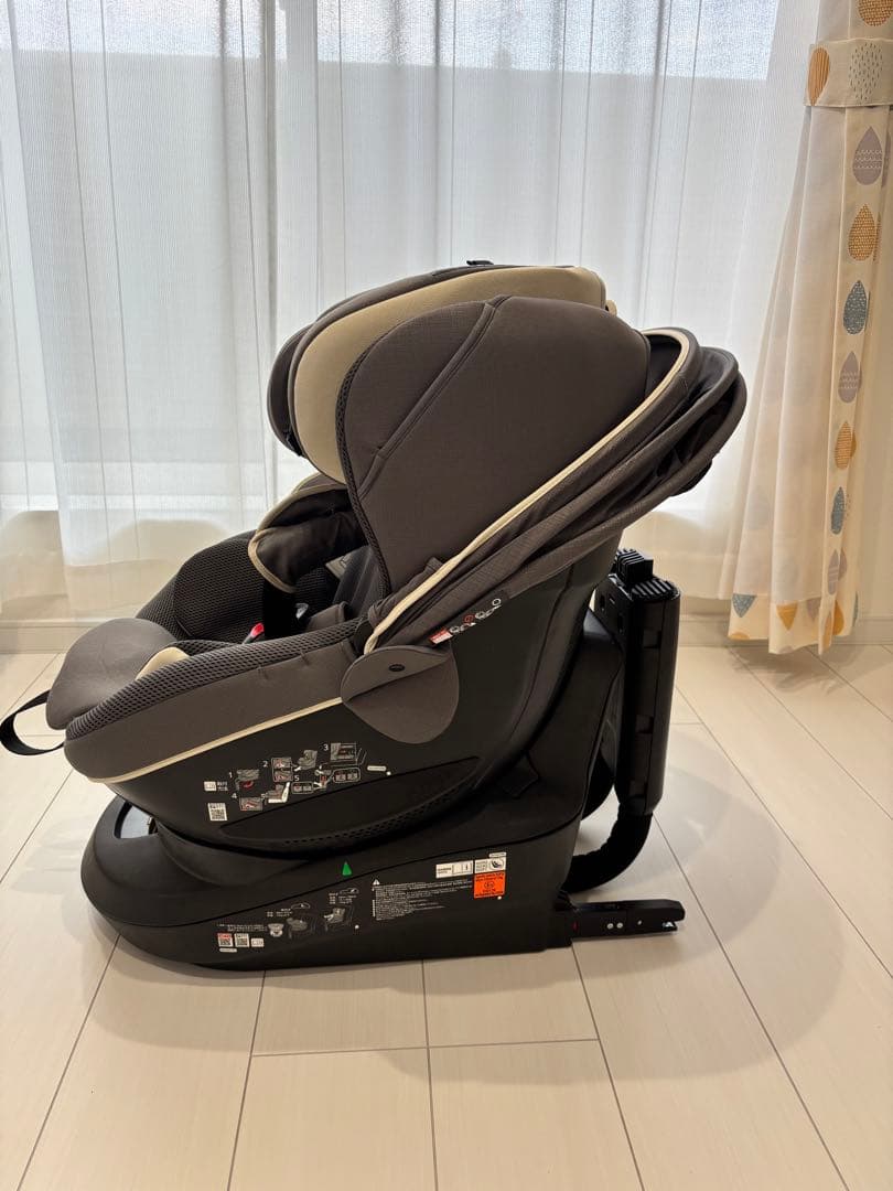 AILEBEBE エールべべ クルットR グランス2 グレー ISOFIX対応