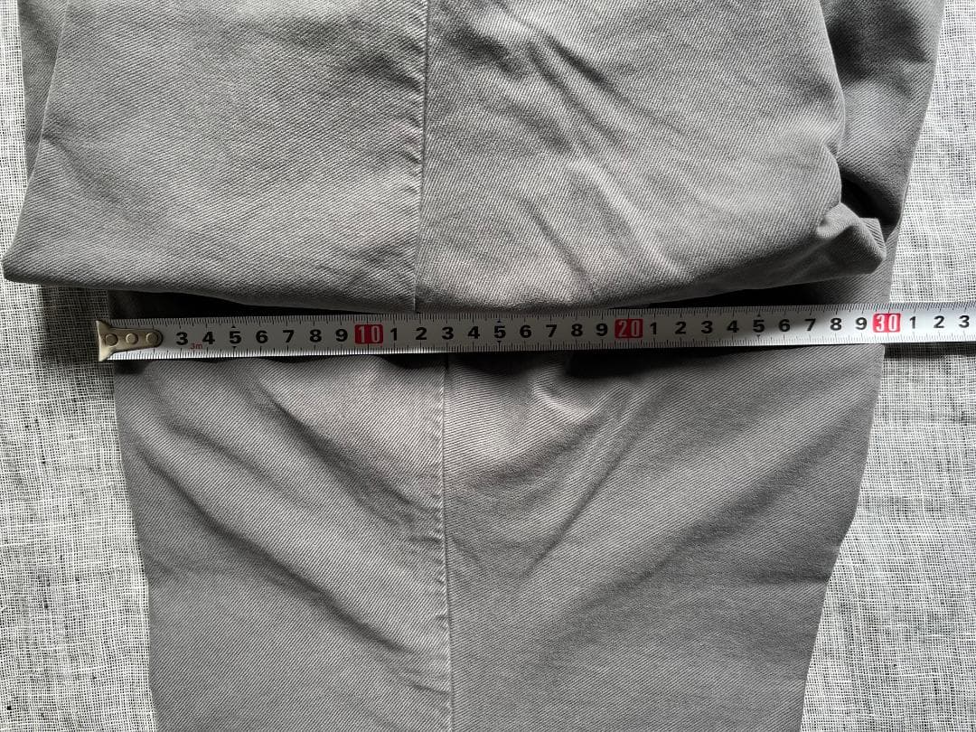 インコテックス ストレッチ コットンパンツ 後染め SLIM FIT