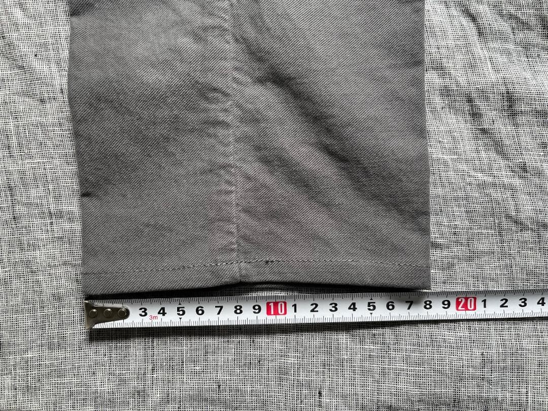 インコテックス ストレッチ コットンパンツ 後染め SLIM FIT