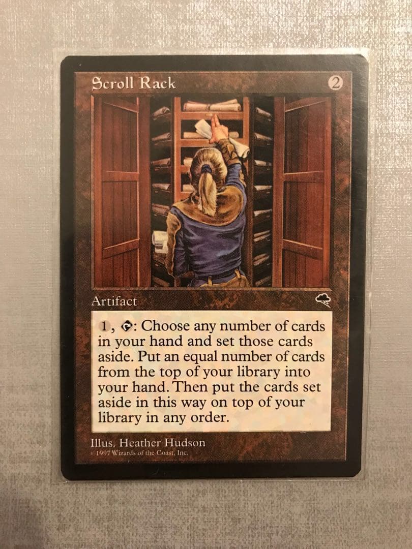 【再値下げしました】MTG エラーカード 巻物棚/Scroll Rack 英