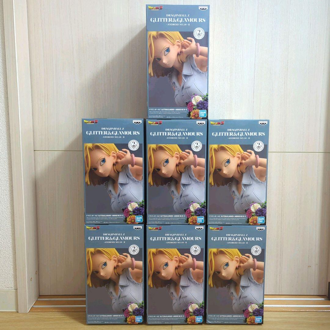 GLITTER&GLAMOROUS ドラゴンボール 18号 フィギュア x7