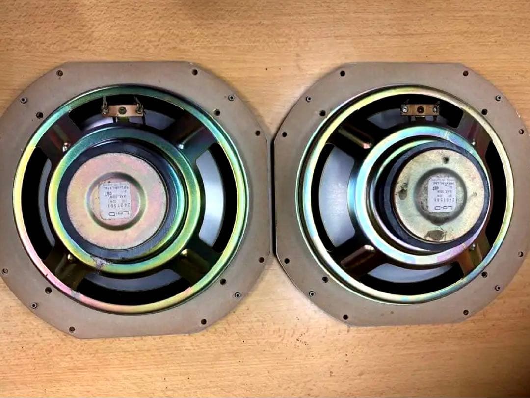 Lo - D ギャザド エッジ 23 cm ウーハー 3ウェイ セット