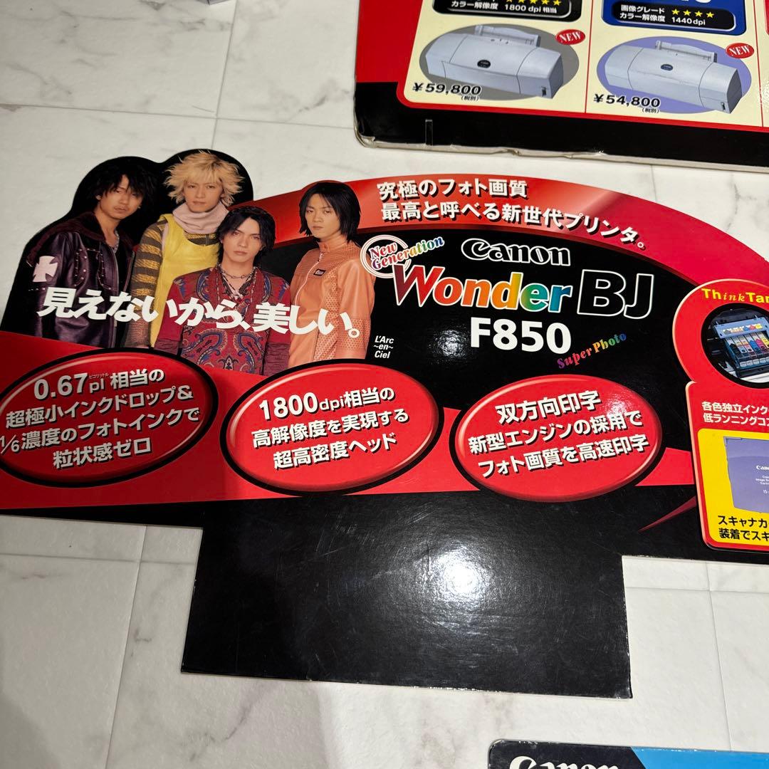 セット売り 大型非売品POP ラルク ワンダーBJ WonderBJ Canon