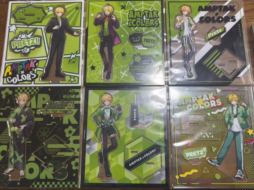 AMPTAK ぷりっつ アクリルスタンド　アクリルジオラマ　開封済み