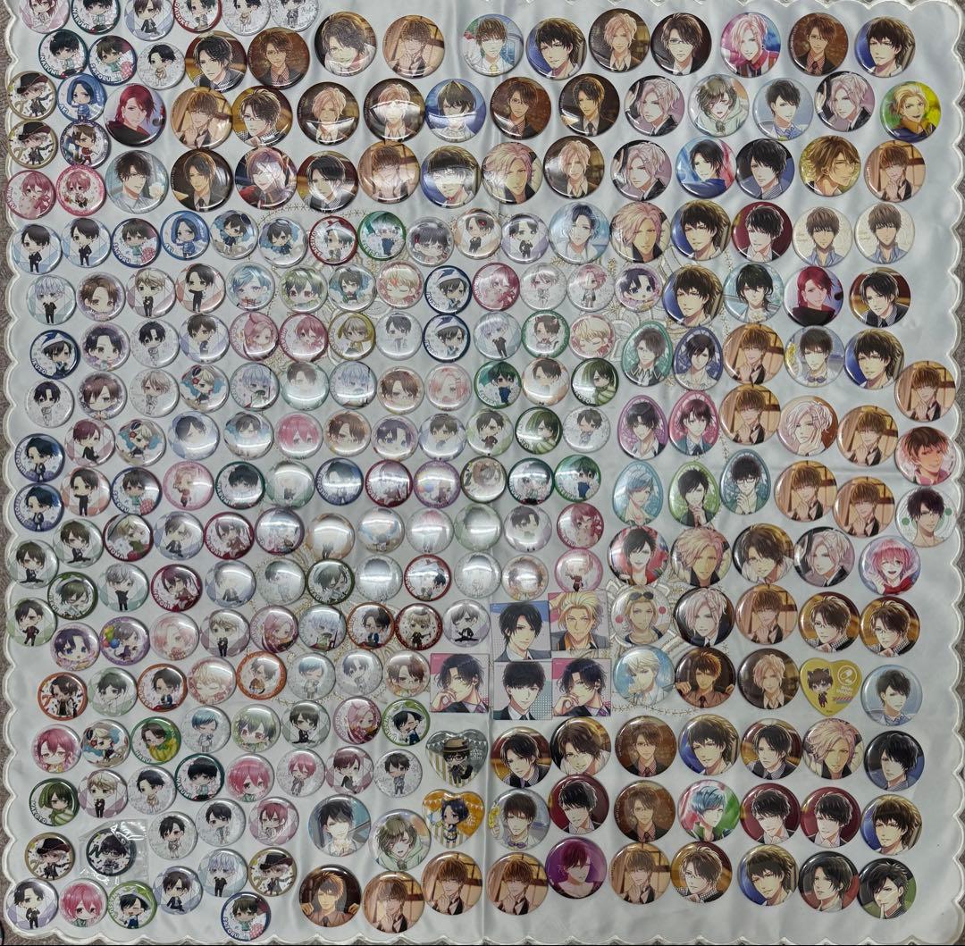 coly 缶バッジ 約420個　大量　セット　スタマイ　ホログラム　ホロ