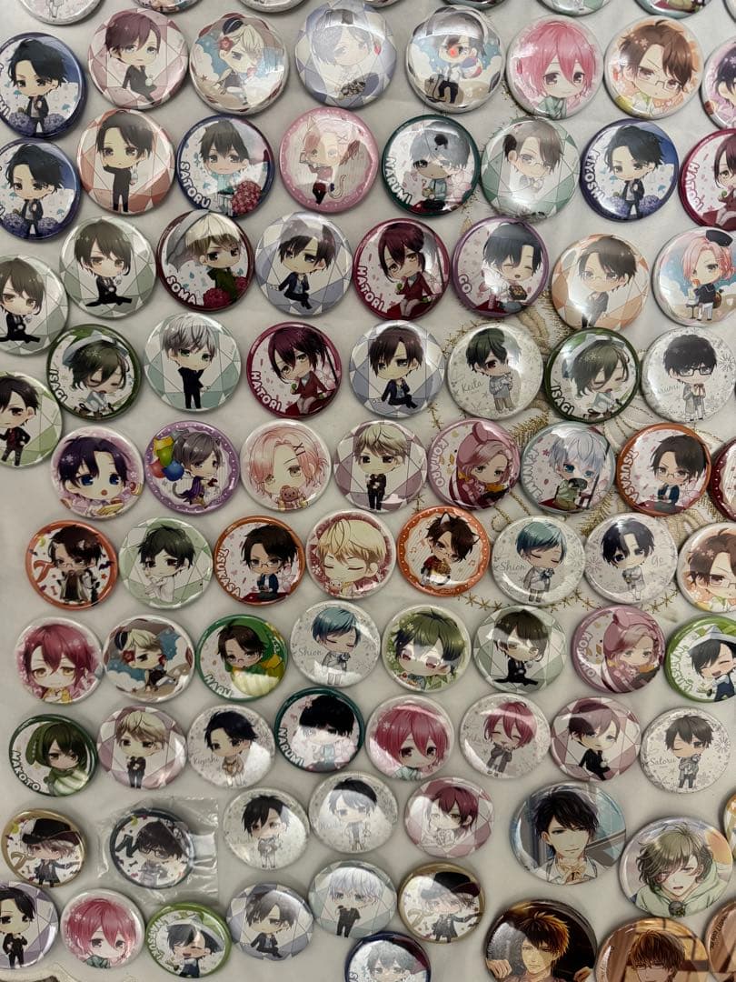coly 缶バッジ 約420個　大量　セット　スタマイ　ホログラム　ホロ