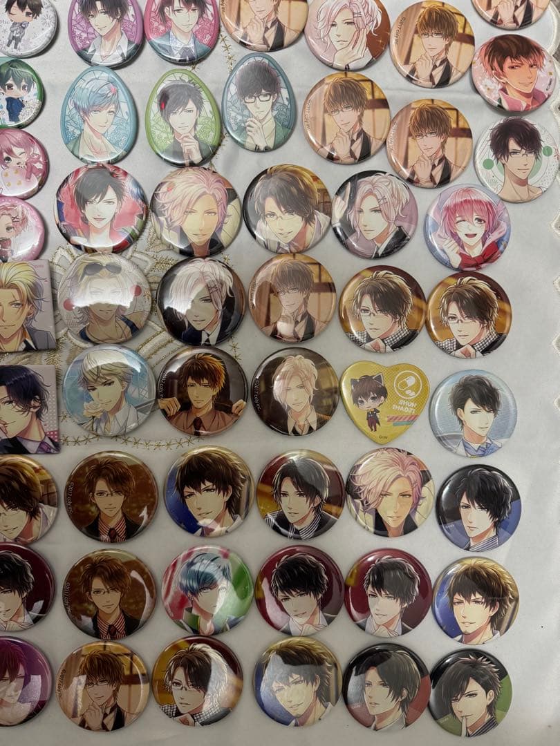 coly 缶バッジ 約420個　大量　セット　スタマイ　ホログラム　ホロ