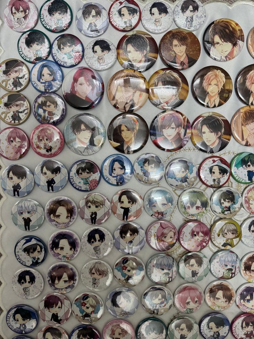 coly 缶バッジ 約420個　大量　セット　スタマイ　ホログラム　ホロ