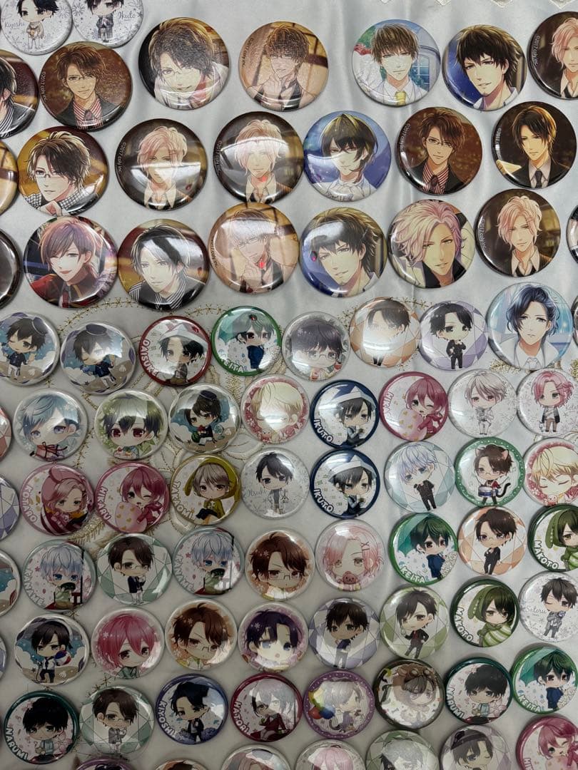 coly 缶バッジ 約420個　大量　セット　スタマイ　ホログラム　ホロ