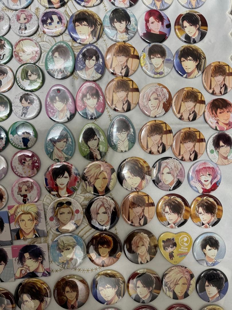 coly 缶バッジ 約420個　大量　セット　スタマイ　ホログラム　ホロ