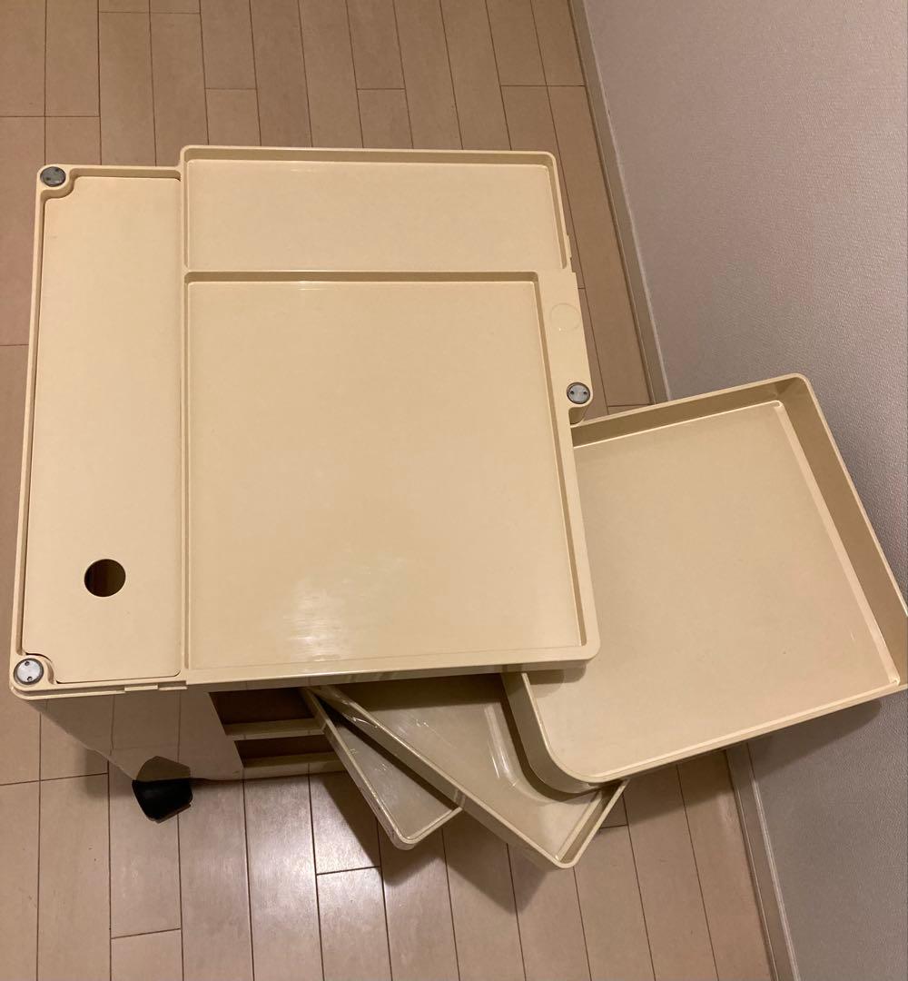 B-LINE正規品 Boby Wagon ボビーワゴン 2段3トレイ／ベージュ系