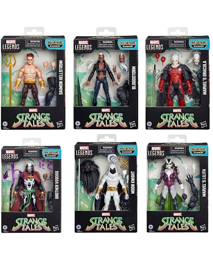 6体セット● ムーンナイト マーベルレジェンド フィギュア セット アメトイ