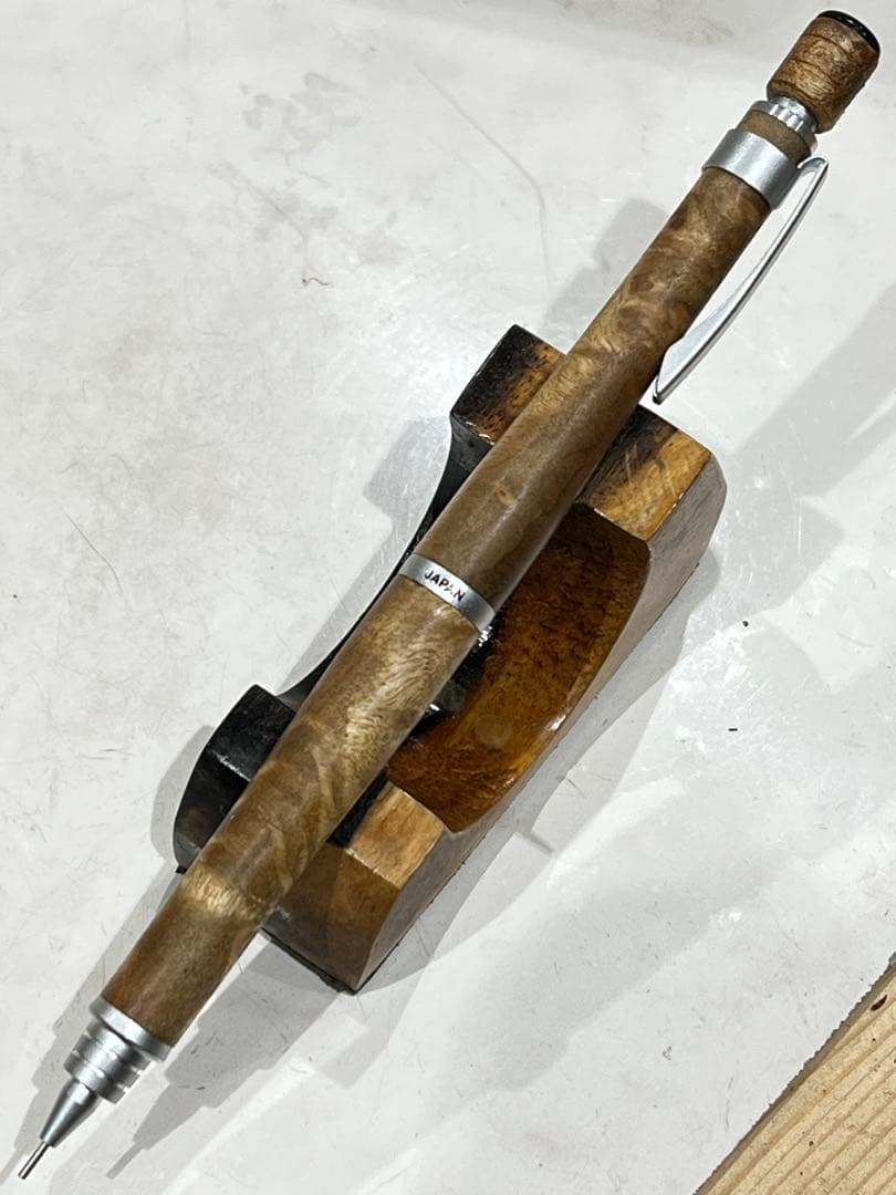 S20 0.5mm マーブルウッド　ノックボタン