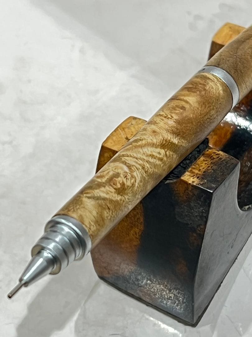 S20 0.5mm マーブルウッド　ノックボタン