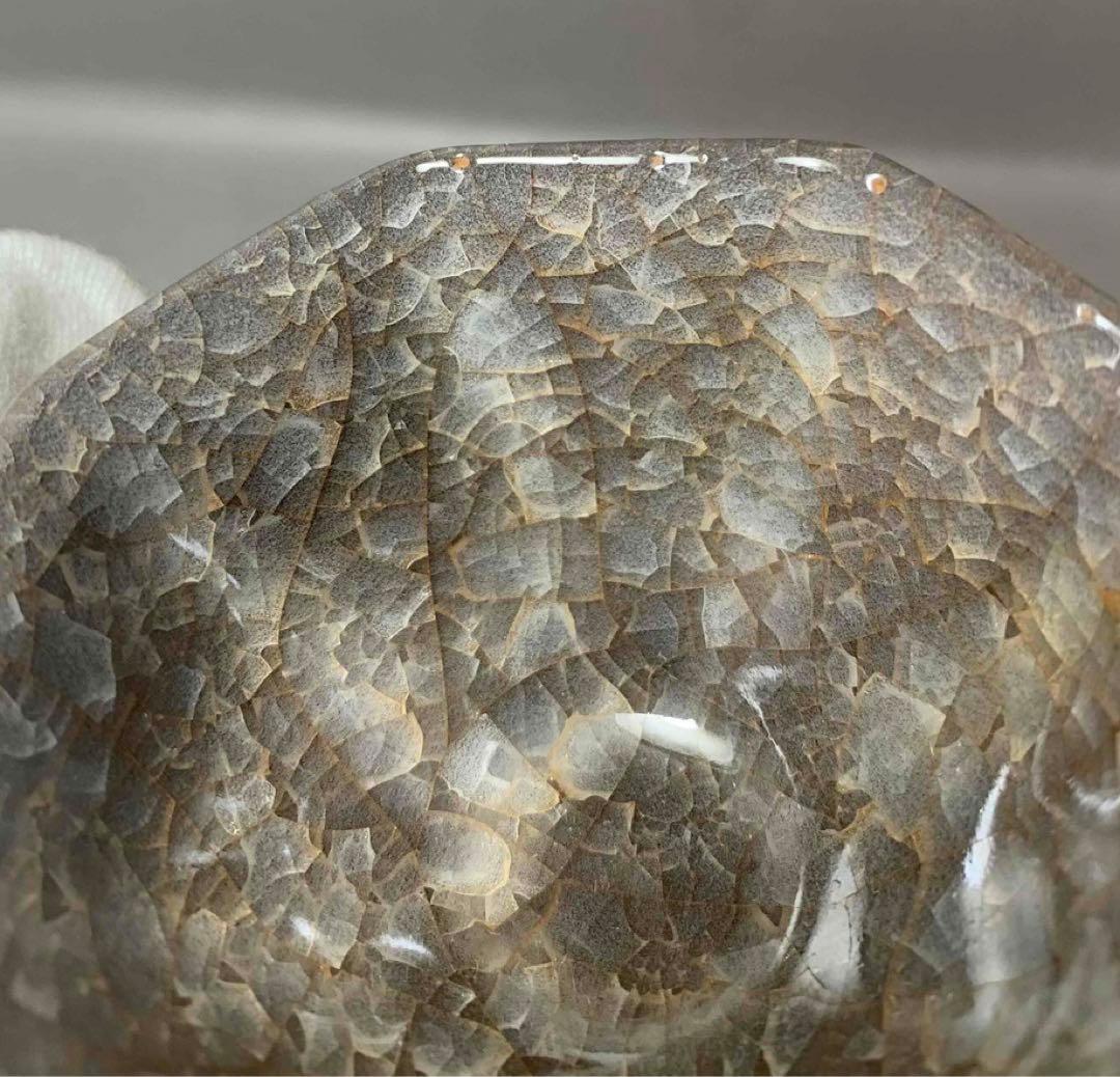 中国 八角小鉢（洗筆）　u6230231