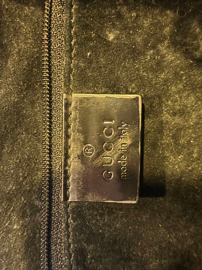 Gucci グレー ハンドバッグ キャンバス