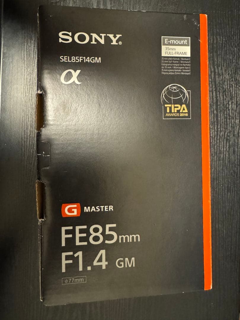 【ほぼ未使用】Sony FE 85mm F1.4 GM SEL85F14GM