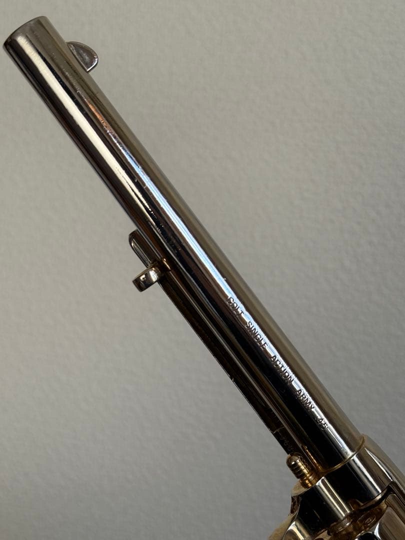 コクサイ コルト SAA キャバルリー 木製グリップ SMG 金属 モデルガン