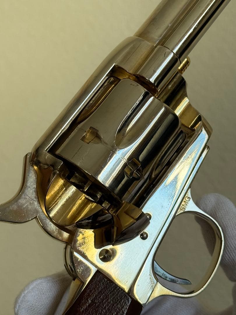 コクサイ コルト SAA キャバルリー 木製グリップ SMG 金属 モデルガン