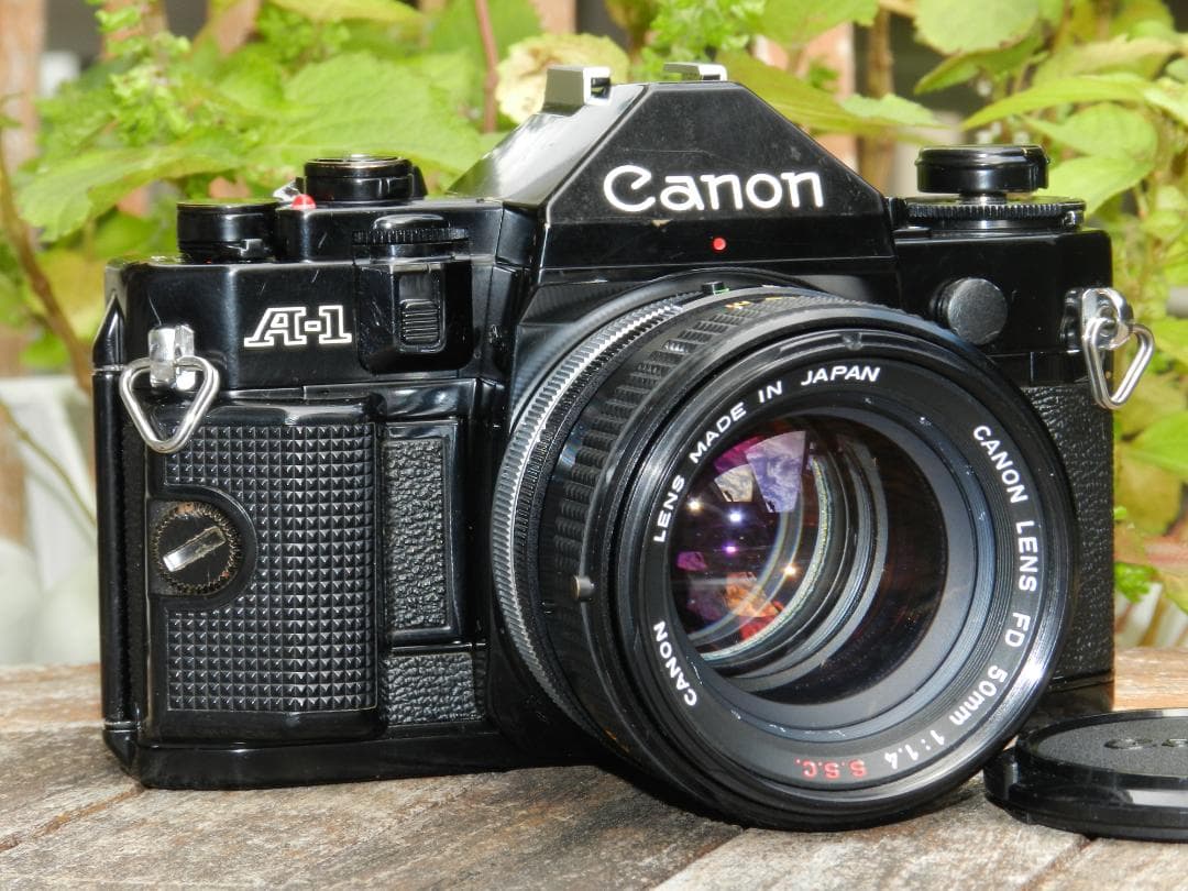 フィルムカメラ aliceCANON A-1 FD 50mm F/1.4 S.S.C