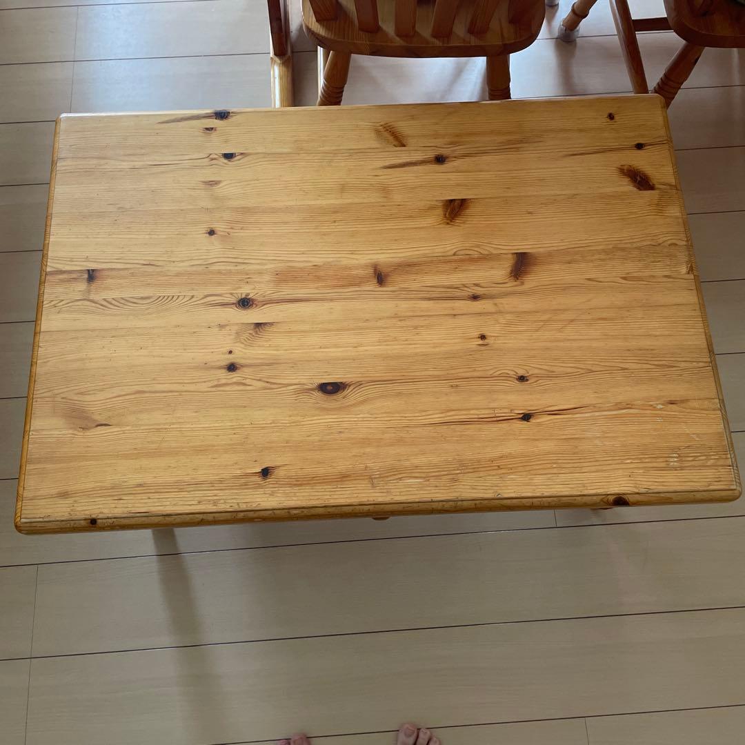 カントリー家具　リビングテーブル