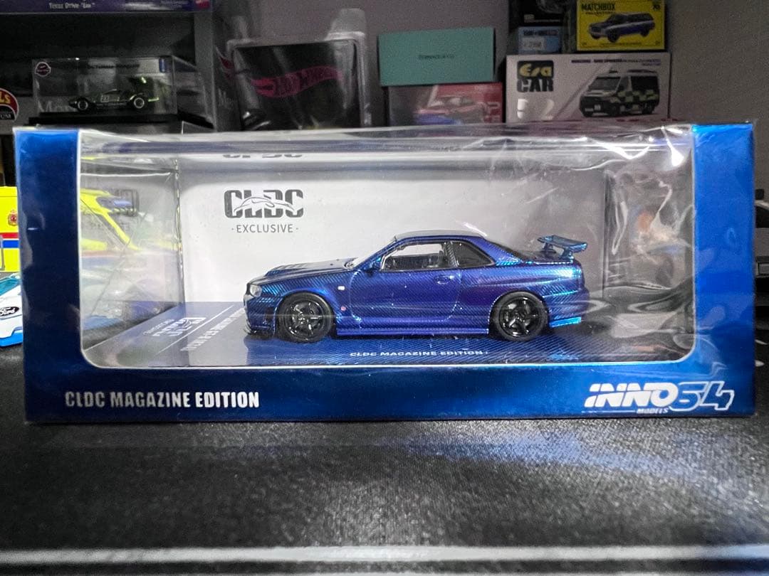 a*s様 イノモデル 1/64 日産 スカイライン GT-R R34 CLDC