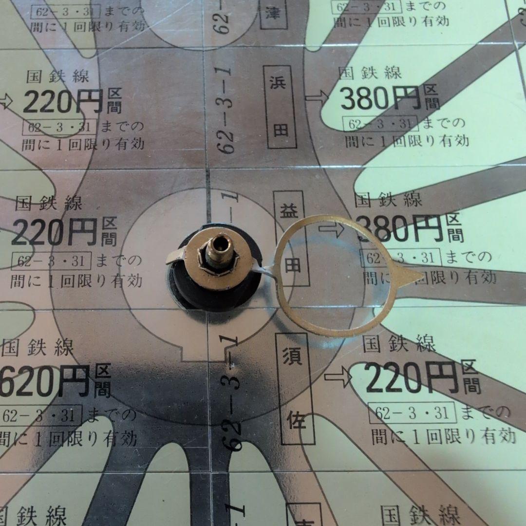 米子鉄道局さよなら記念きっぷ付き壁掛け時計　鉄道マニア必見