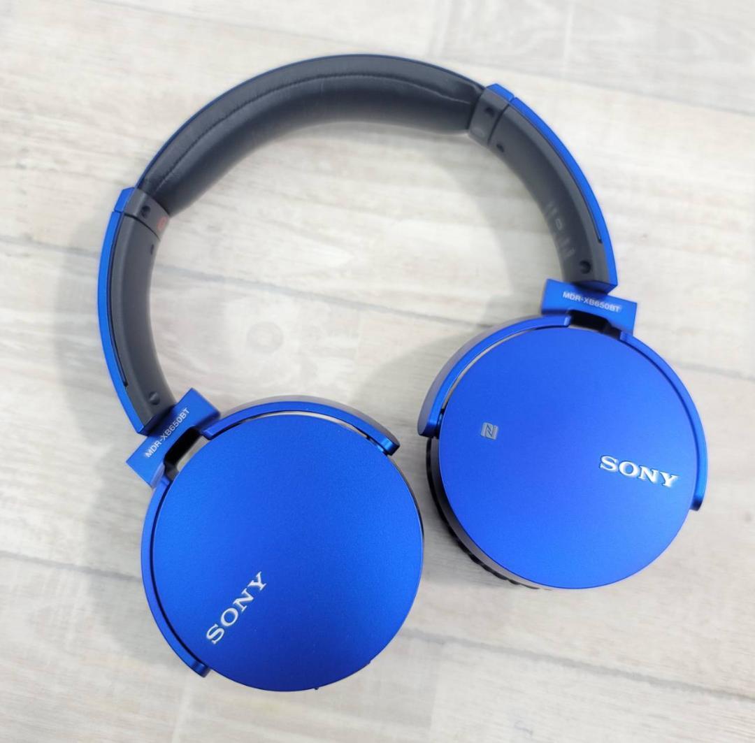 SONY ソニー ワイヤレスヘッドホン 重低音モデル MDR-XB650BT