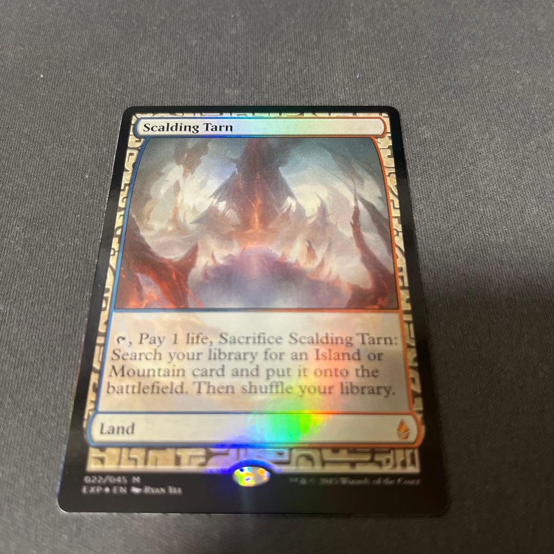 ③MTG foil 《沸騰する小湖/Scalding Tarn》[EXP]