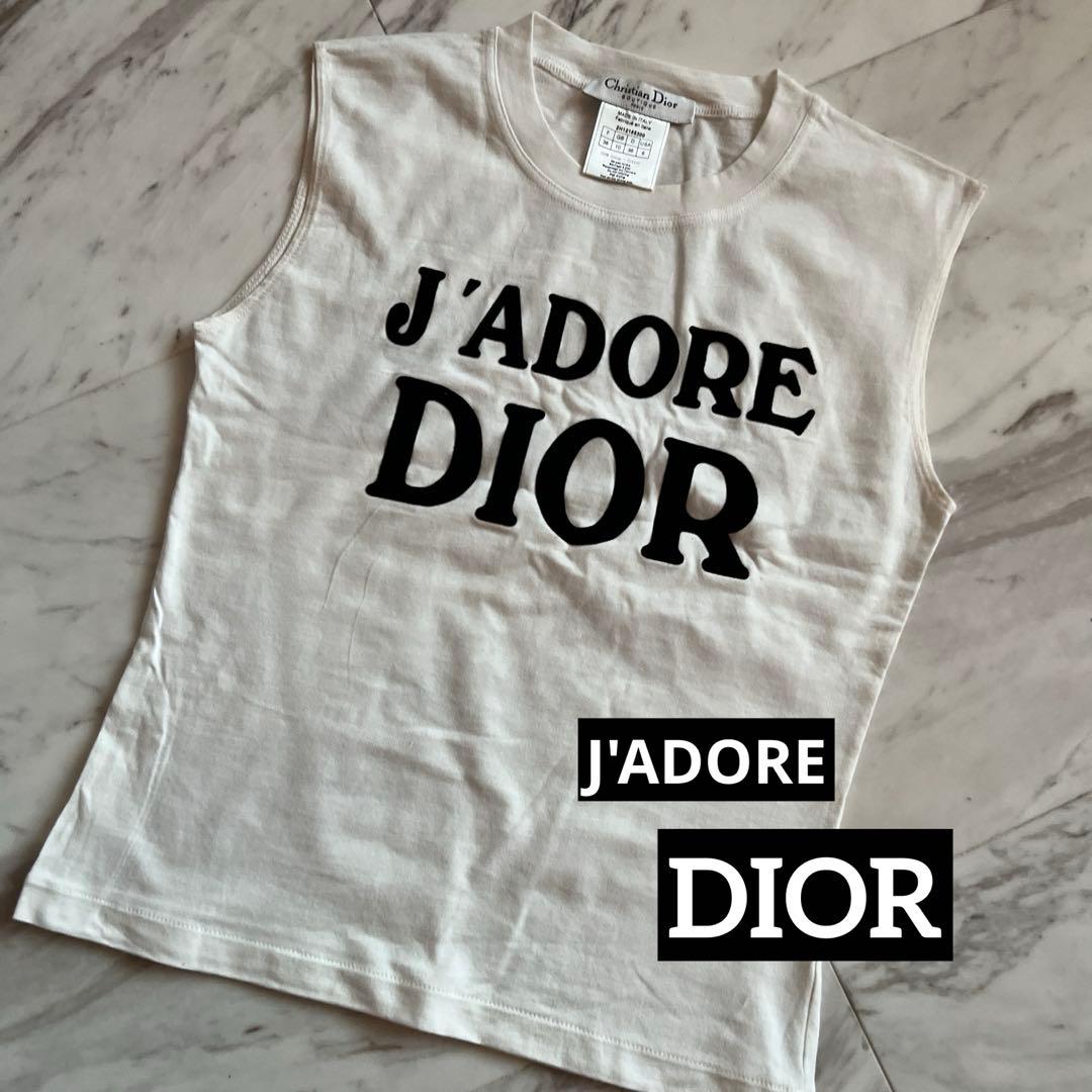 クリスチャンディオール❣️ノースリーブカットソー38