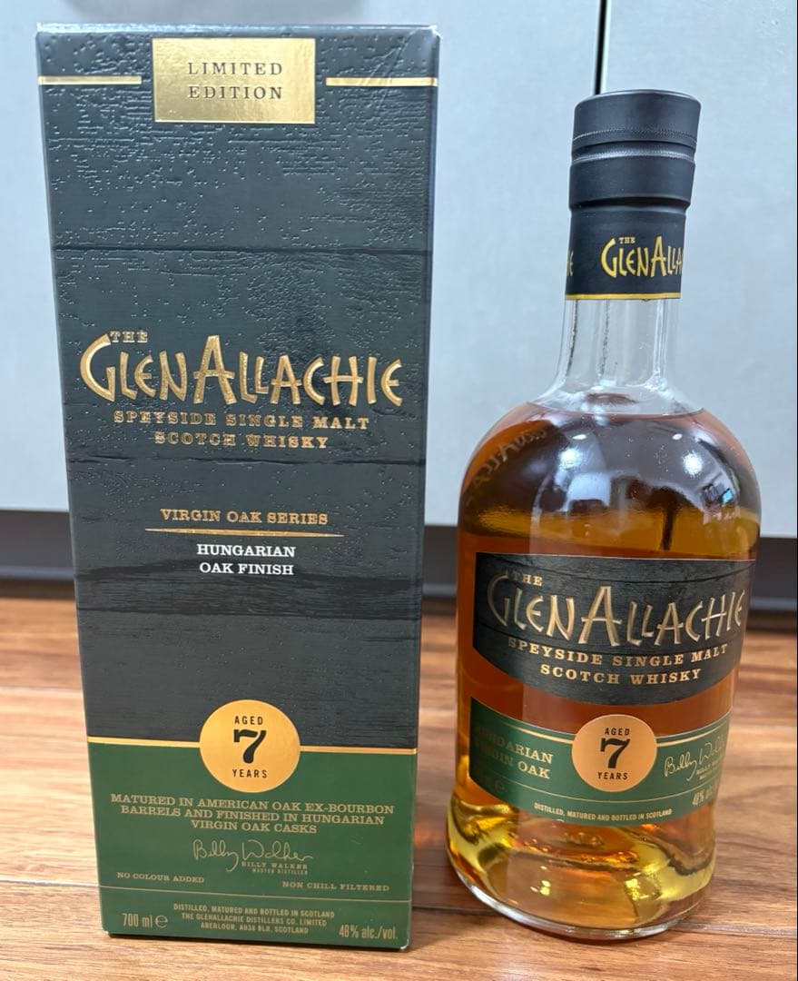 【希少品】ウィスキー グレンアラヒー 7年 箱付き