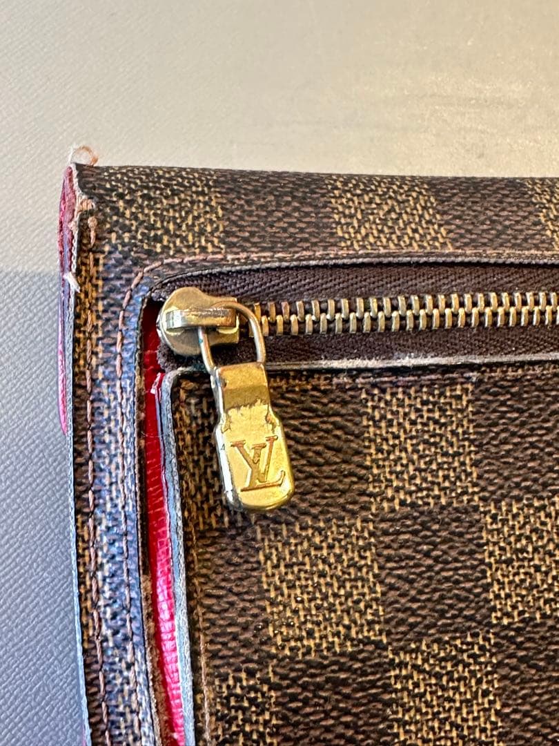 ルイ・ヴィトン　LOUIS VUITTON 財布　箱　購入明細　袋付き