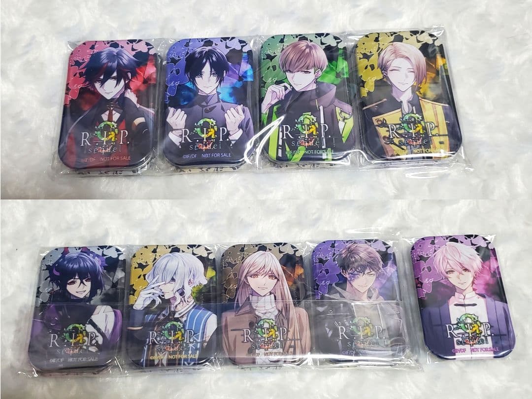 9 R.I.P. sequel よろずやショップびっく宝島特典 缶バッジセット