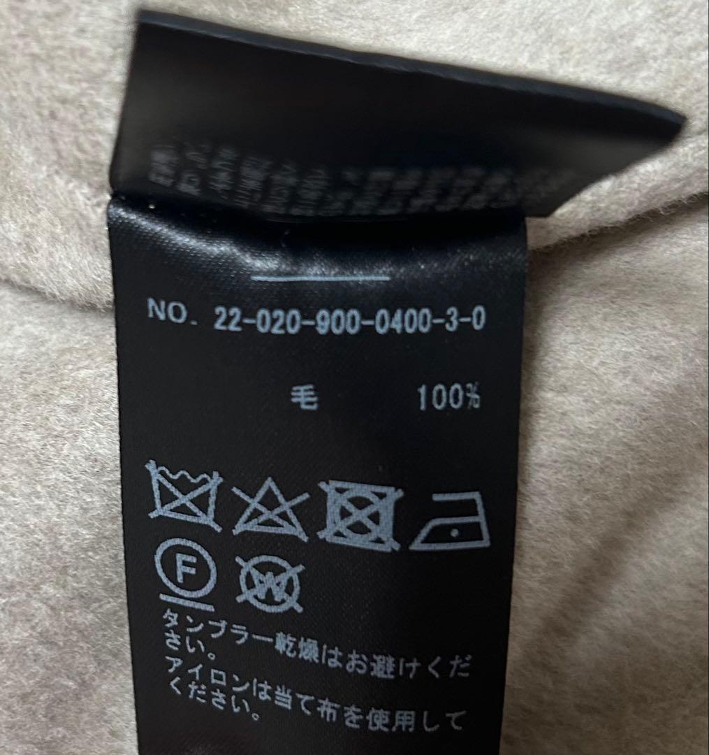 IENA スーパー160ダブルフェイスオーバーコート36